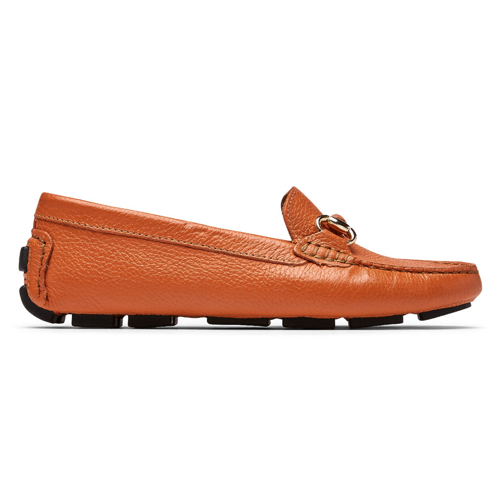 Rockport Singapore Womens Loafers - Bayview Bit Keeper Orange - ST4785906